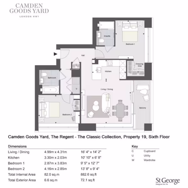 Floor plan for 